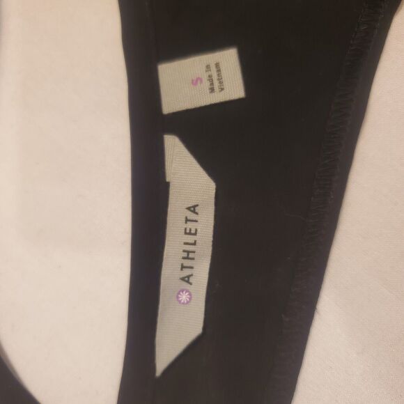 Athleta Sleeveless Lace Lined Razorback Blouse Sz S Tank Top Boho Office Summer - Picture 6 of 10